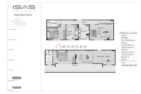 4+1 Wohnung  in Beyoglu, Istanbul, Türkei Nr. 221181 - 17