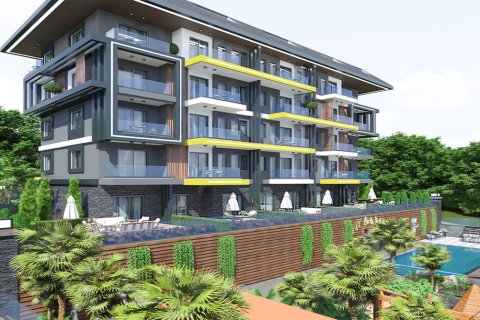 Аренда квартиры в Аланье, Анталье, Турция 1+1, 42м2, №216524 – фото 11