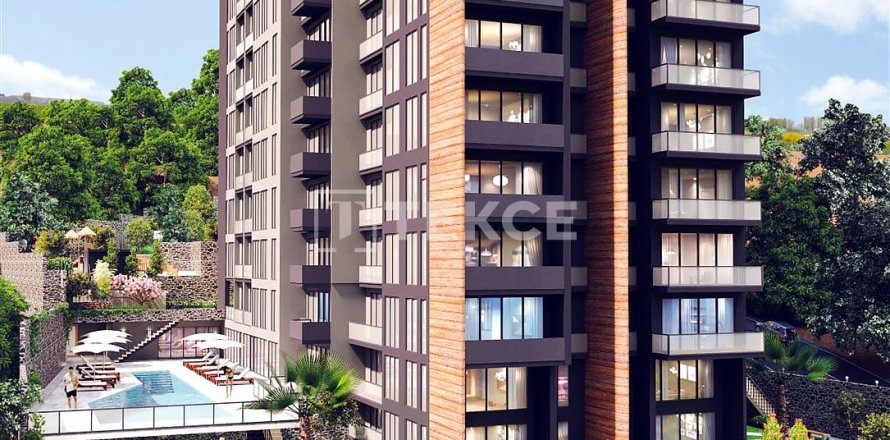 3+1 Leilighet  i Istanbul, Tyrkia Nr. 217071