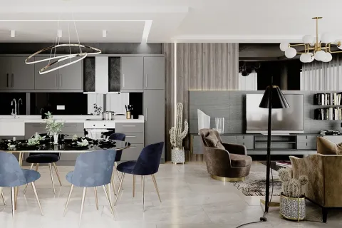 Daire  1+1  Alanya, Antalya, Türkiye №223597 - 12