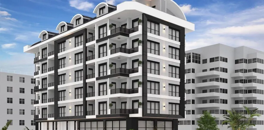 Daire  1+1  Alanya, Antalya, Türkiye №223597