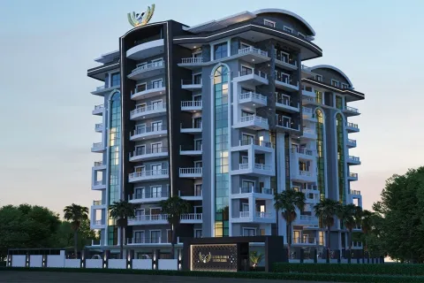 1+1 Lejlighed  i Alanya, Antalya, Tyrkiet Nr. 223594 - 11