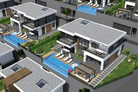 4+1 Lejlighed  i Alanya, Antalya, Tyrkiet Nr. 223598 - 4