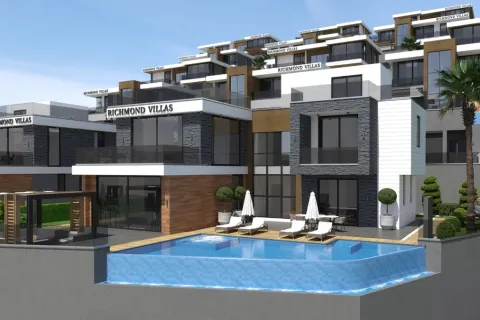 4+1 Lejlighed  i Alanya, Antalya, Tyrkiet Nr. 223598 - 12