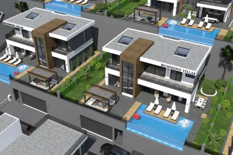 4+1 Lejlighed  i Alanya, Antalya, Tyrkiet Nr. 223598 - 3