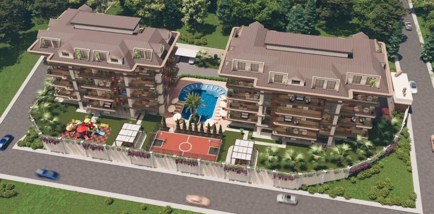 1+0 Apartment in Alanya, Antalya, Turkey No. 227493