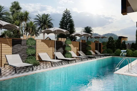 1+1 Leilighet  i Alanya, Antalya, Tyrkia Nr. 223726 - 21