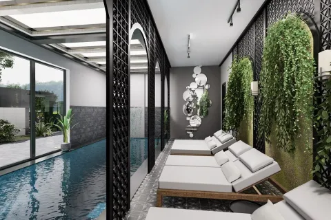 1+1 Leilighet  i Alanya, Antalya, Tyrkia Nr. 223726 - 27