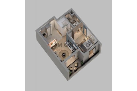 Продажа квартиры  в Аксу, Анталье, Турция 1+1, 63м2, №213240 – фото 23