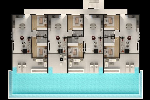 Apartment for sale  in Girne, Northern Cyprus, 1 bedroom, 75m2, No. 213463 – photo 20