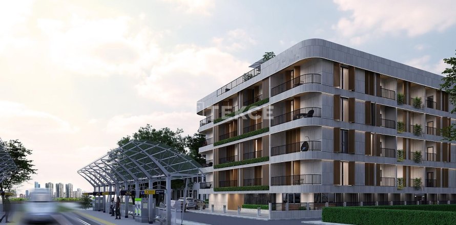 1+1 Lejlighed  i Izmir, Tyrkiet Nr. 213467