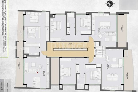 Продажа пентхауса  в Гирне, Северный Кипр 2+1, 160м2, №213469 – фото 20