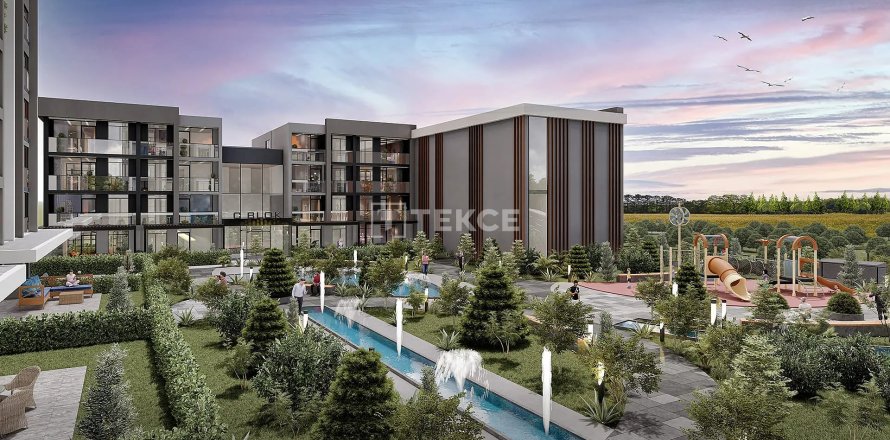 آپارتمان در  Ankara ، ترکیه 2 خوابه ، 100 متر مربع.  شماره 221505