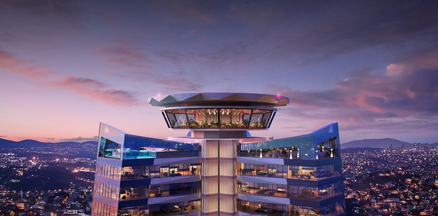 3+1 Leilighet  i Istanbul, Tyrkia Nr. 228645