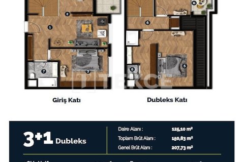 Apartment for sale  in Antalya, Turkey, 3 bedrooms, 152m2, No. 223362 – photo 17