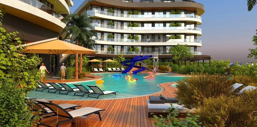 1+1 Apartment  in Alanya, Antalya, Turkey No. 223550