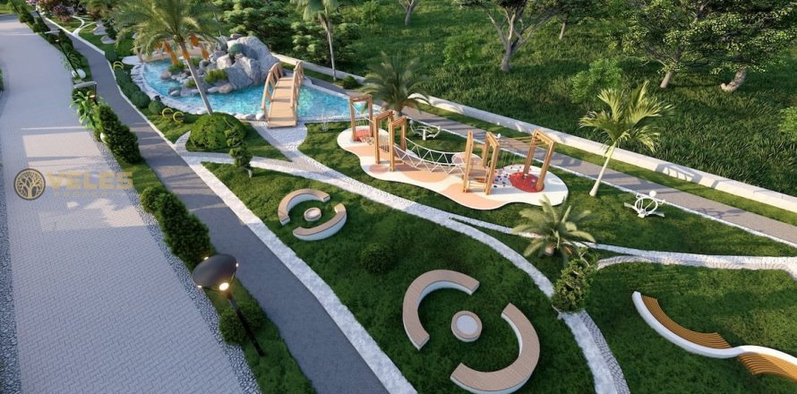 Квартира  2+1 в Алсанджаке, Гирне, Северный Кипр №214290