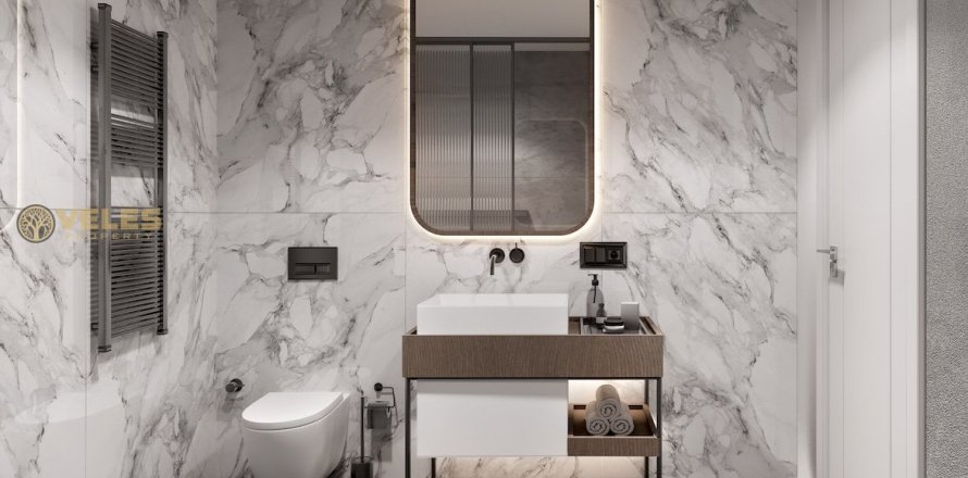 Квартира  2+1 в Эсентепе, Гирне, Северный Кипр №214285