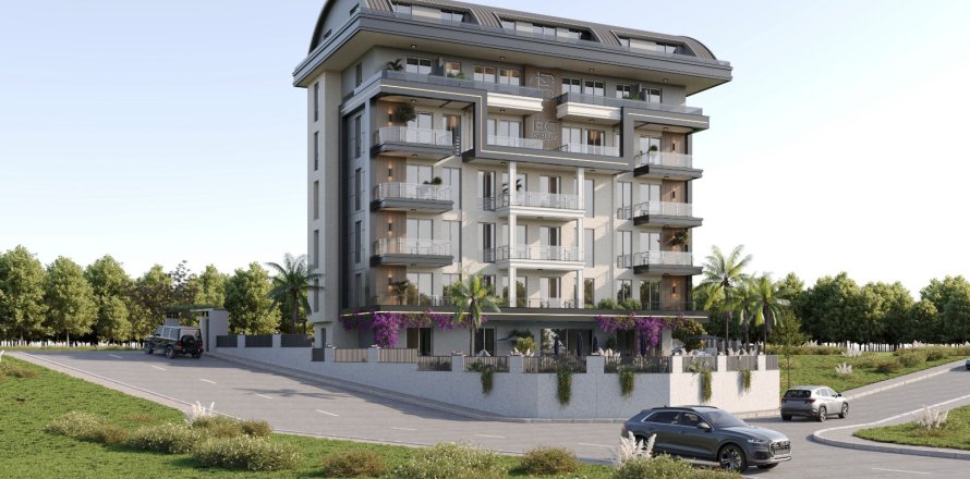 1+1 Leilighet i Alanya, Antalya, Tyrkia Nr. 225450