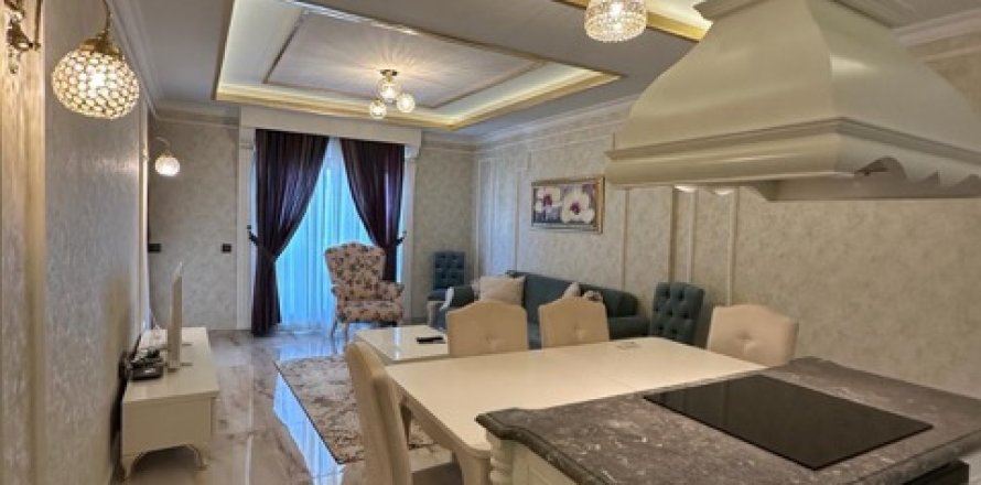 آپارتمان در  Antalya ، ترکیه 1 خوابه ، 75 متر مربع.  شماره 222565