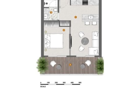 Apartment for sale  in Alanya, Antalya, Turkey, 1 bedroom, 43m2, No. 73455 – photo 26