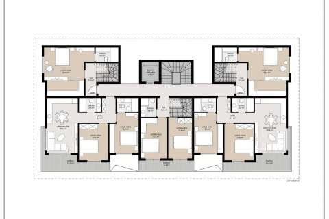 Продажа квартиры в Аланье, Анталье, Турция 2+1, 79м2, №68022 – фото 10