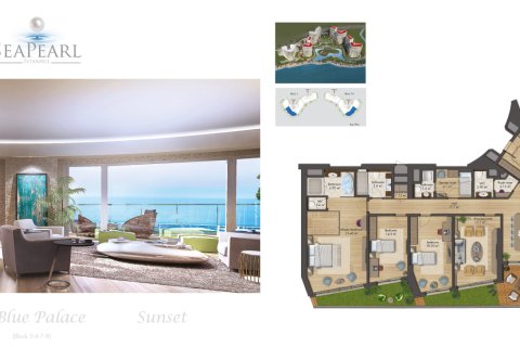 Apartment for sale  in Istanbul, Turkey, 1 bedroom, 88m2, No. 224668 – photo 6