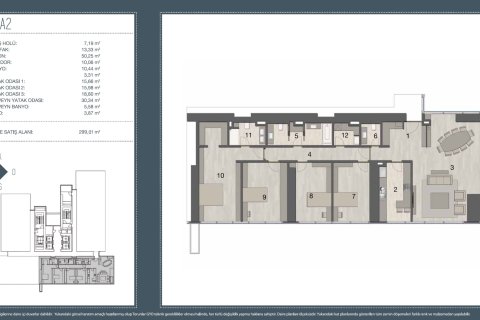 Apartment for sale  in Istanbul, Turkey, 4 bedrooms, 242m2, No. 224666 – photo 25