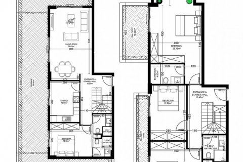 Квартира в Yekta Golden Valley 4+1, Оба, Анталья, Турция №101736