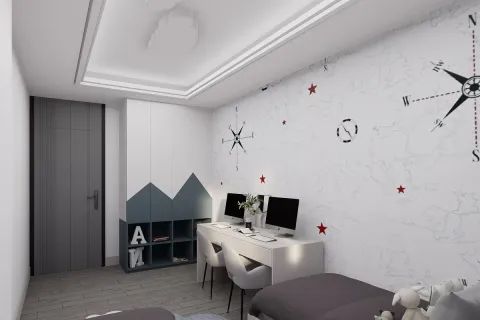 آپارتمان در  Mugla ، ترکیه 3 خوابه ، 144 متر مربع.  شماره 224011 - 15