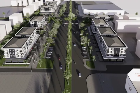 آپارتمان در  Mugla ، ترکیه 3 خوابه ، 144 متر مربع.  شماره 224011 - 9