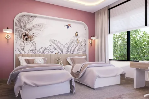 آپارتمان در  Mugla ، ترکیه 4 خوابه ، 270 متر مربع.  شماره 224009 - 14