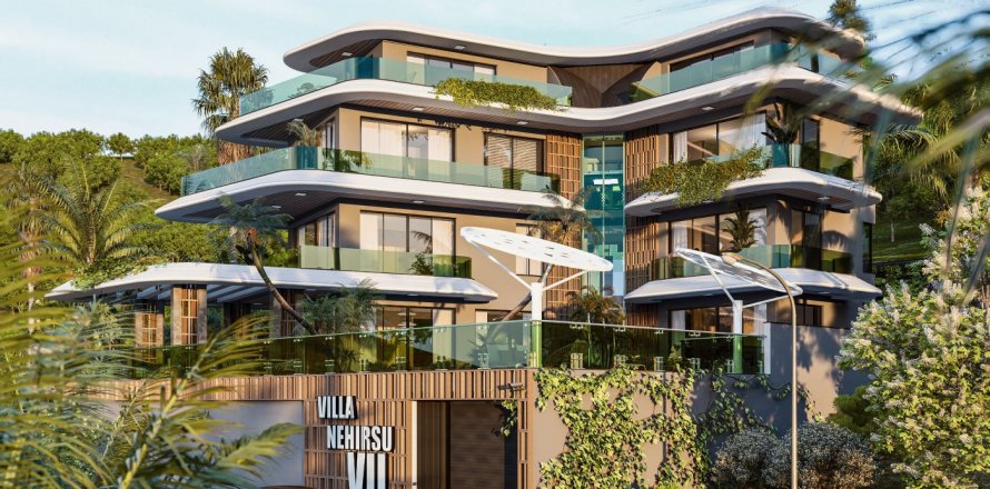 7+2 Villa  i Kargicak, Alanya, Antalya, Tyrkia Nr. 215154