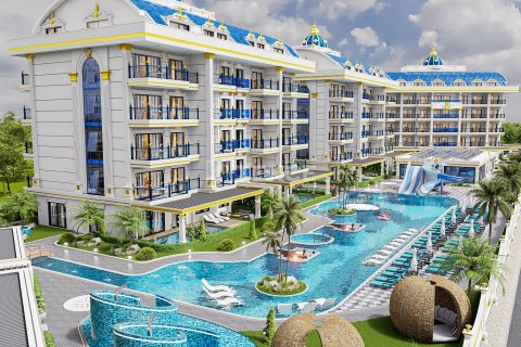 1+1 Apartment  in Alanya, Antalya, Turkey No. 215626