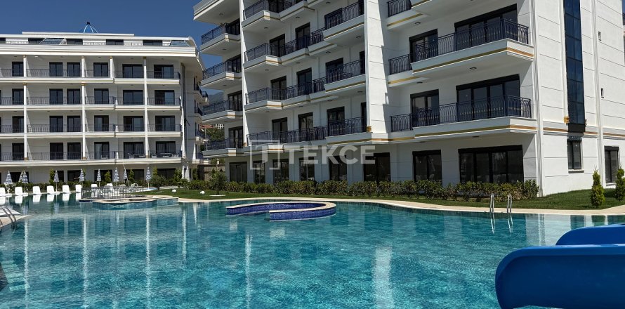 1+1 Apartment  in Alanya, Antalya, Turkey No. 215626