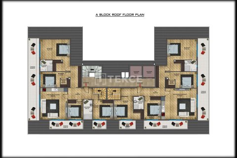 Apartment for sale  in Alanya, Antalya, Turkey, 1 bedroom, 56m2, No. 215626 – photo 20