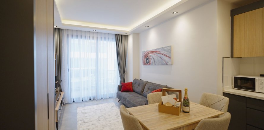 آپارتمان در  Oba ، ترکیه 2 خوابه ، 90 متر مربع.  شماره 218129