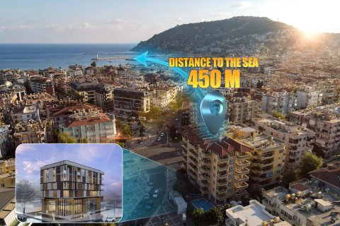 1+1 Apartment  in Alanya, Antalya, Turkey No. 231478