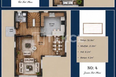Продажа виллы в Бейкозе, Стамбуле, Турция 6+1, 336м2, №237429 – фото 12