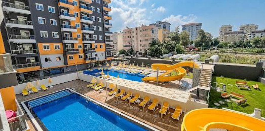 2+1 Lejlighed  i Alanya, Antalya, Tyrkiet Nr. 216870