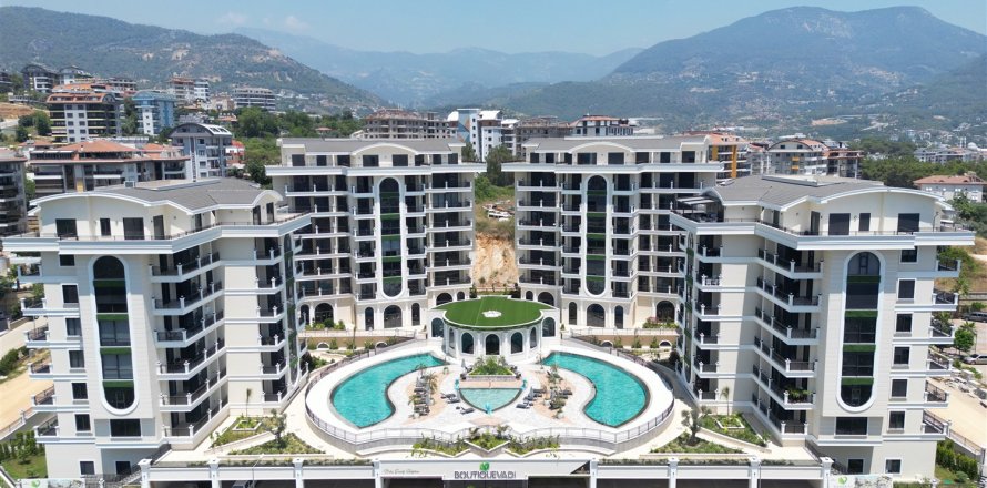 4+1 Lejlighed  i Oba, Antalya, Tyrkiet Nr. 228915
