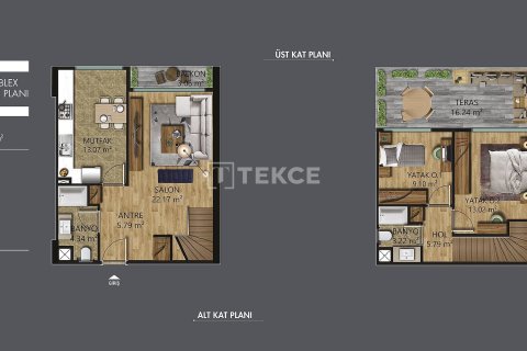 2+1 Lejlighed  i Yalova, Tyrkiet Nr. 213479 - 24