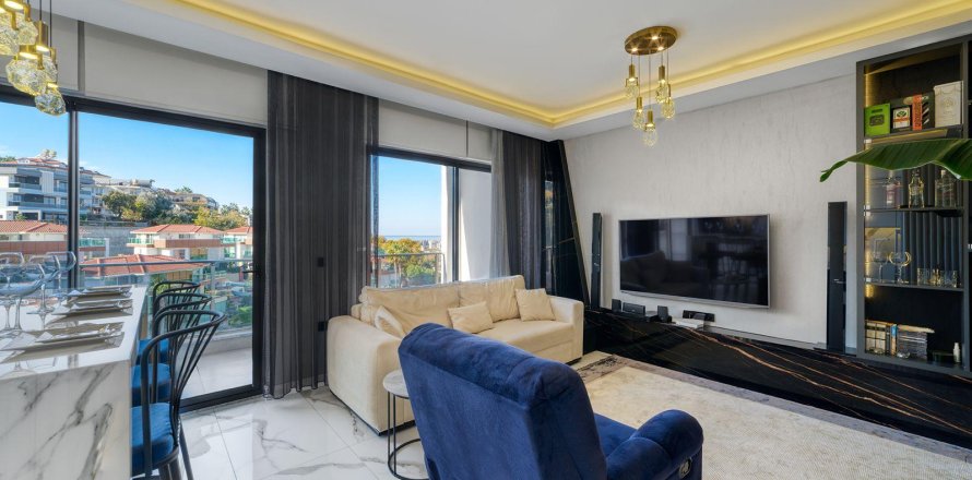 آپارتمان در  Alanya ، ترکیه 2 خوابه ، 128 متر مربع.  شماره 219380