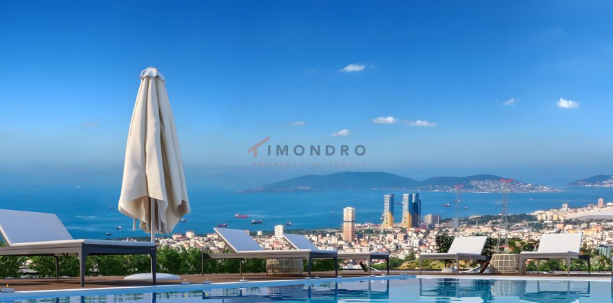 2+1 Leilighet  i Pendik, Istanbul, Tyrkia Nr. 214936