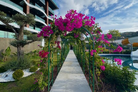 آپارتمان در  Alanya ، ترکیه 1 خوابه ، 49 متر مربع.  شماره 217478 - 13