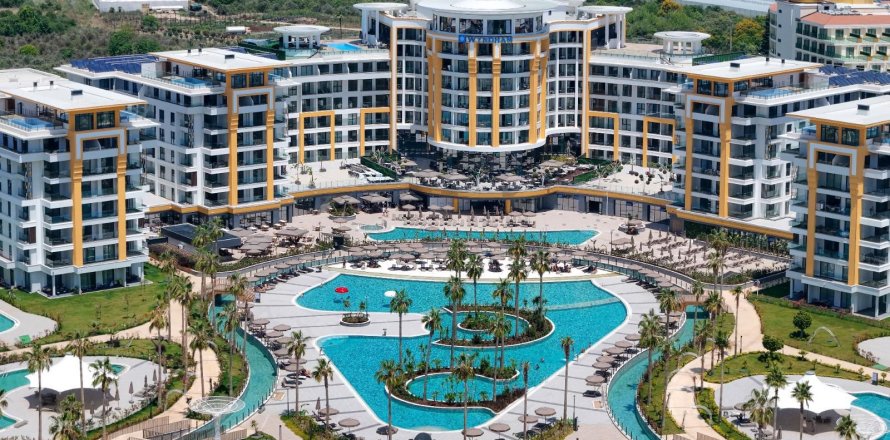 آپارتمان در  Alanya ، ترکیه 2 خوابه ، 129 متر مربع.  شماره 217481