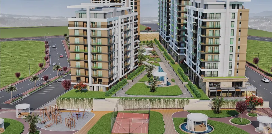 Квартира  4-х ком. в Стамбуле, Турция №213425