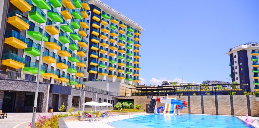 Daire 1+1 Alanya, Antalya, Türkiye №216827