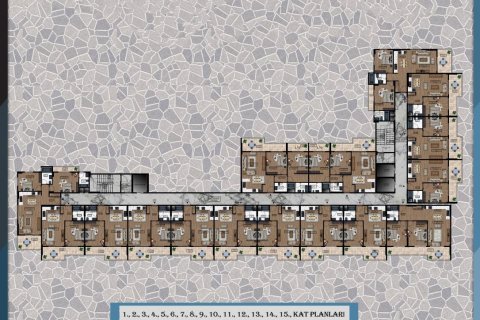 Продажа квартиры в Томюке, Мерсине, Турция 2 комн., 62м2, №227886 – фото 11
