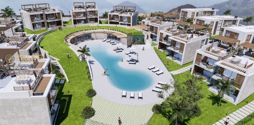 1+1 Apartment  in Bahceli, Girne, Northern Cyprus No. 214228